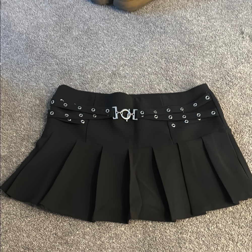 ⭐️OUTCAST MINI BLACK SKIRT